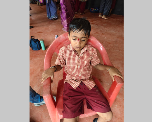 Roof collapse-boy injured